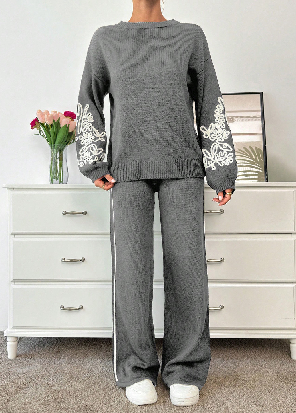 Костюм (джемпер, брюки) SHEIN (342064045)