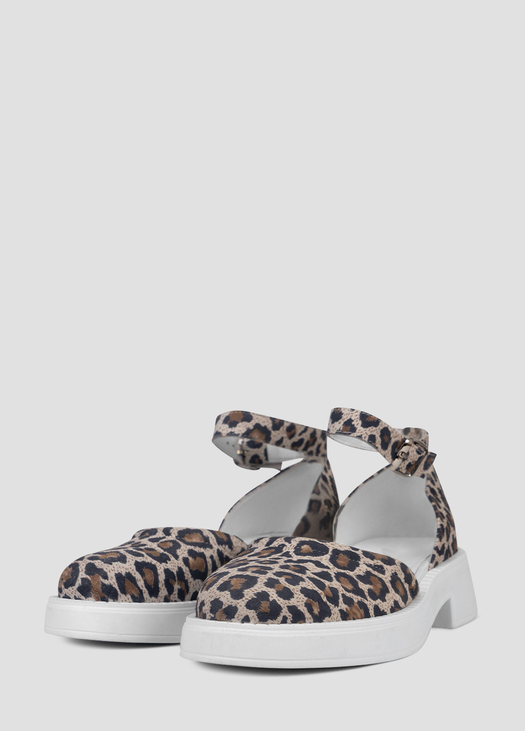 vm villomi Туфлі слінгбекі комбінований з натуральний нубук, — літо (299501179)