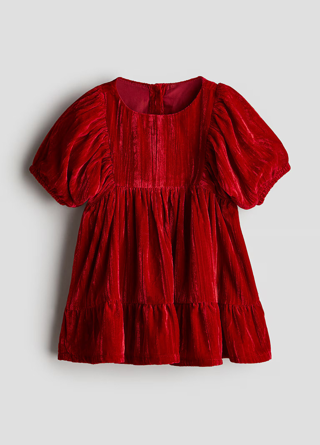 Тёмно-красное платье H&M (366117053)