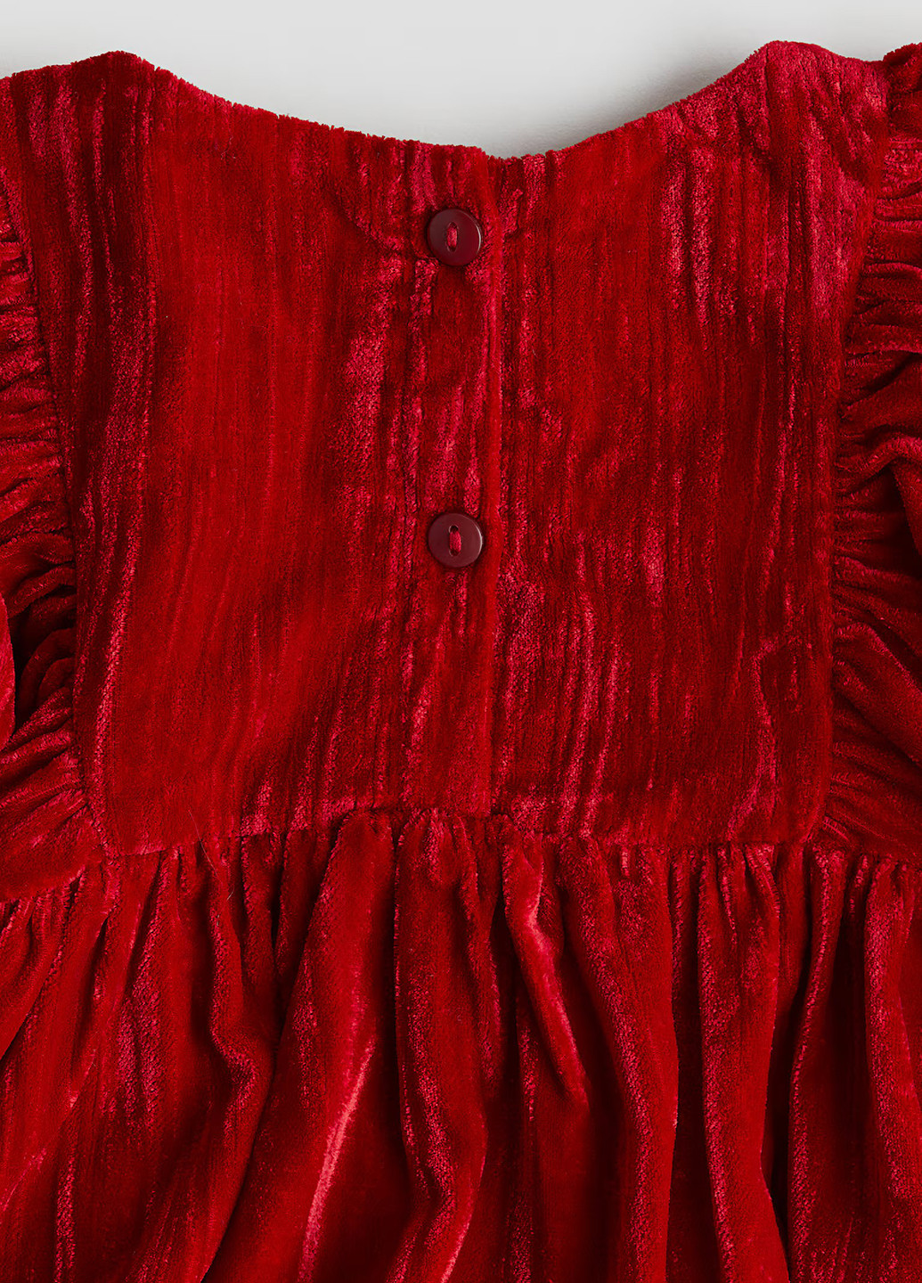 Тёмно-красное платье H&M (366117053)