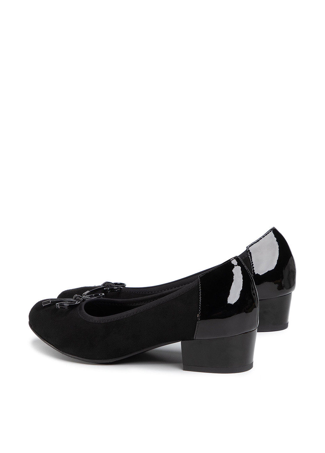 Напівчеревики Clara Barson WS19133-4 Clara Barson туфлі-човники однотонні чорні кежуали