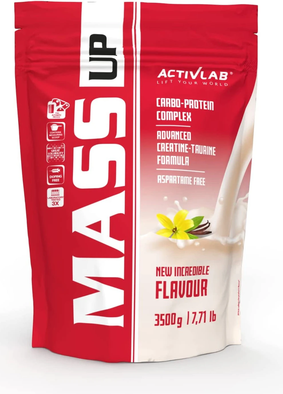 Гейнер Mass Up 3500g (Vanilla) ActivLab (254916587)
