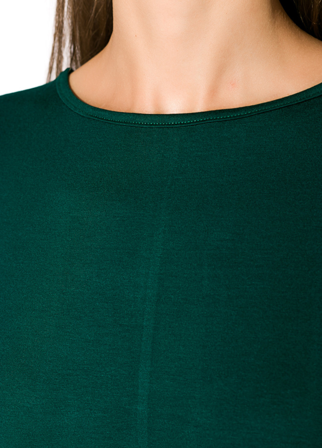 Смарагдова кежуал сукня а-силует Time of Style