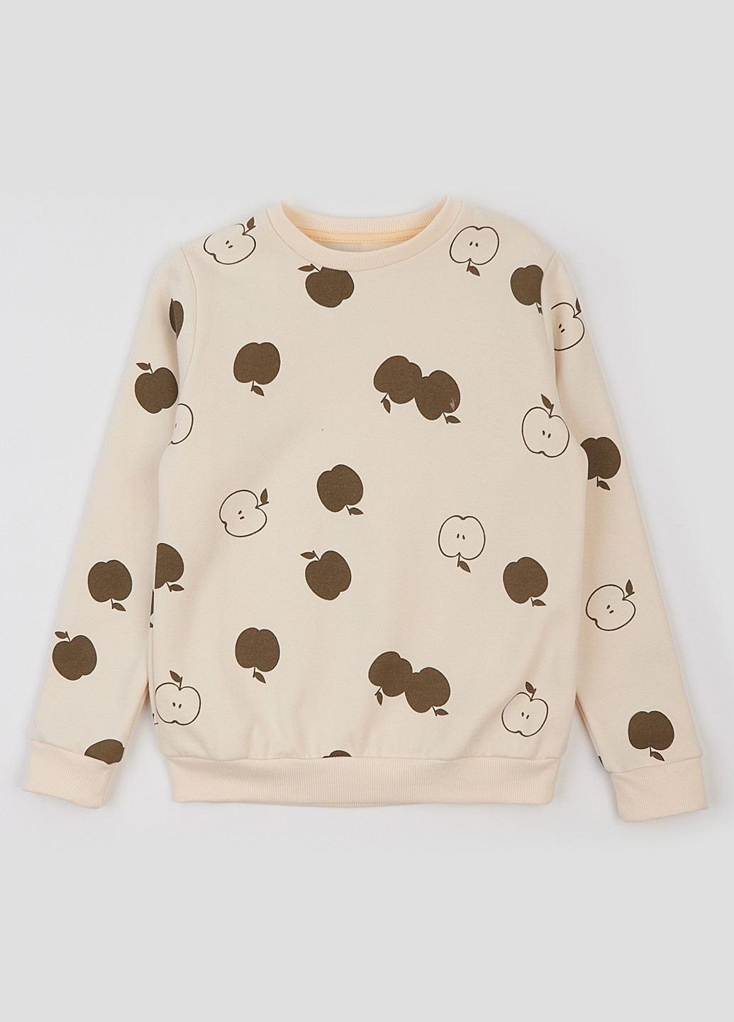 Бежевий світшот ArDoMi малюнок без декору (307510752)