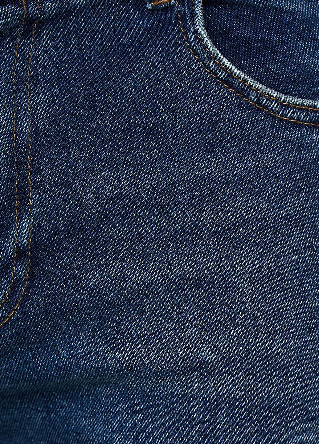 Штани KOTON завужені однотонні сині джинсові бавовна