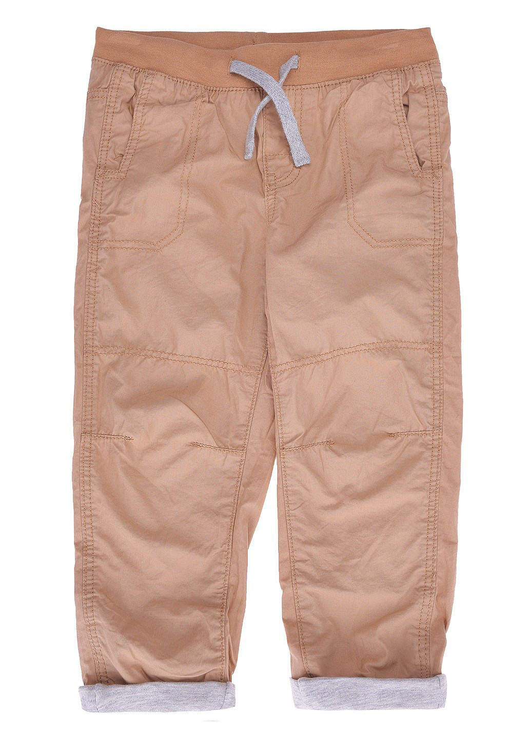 Песочные кэжуал демисезонные брюки прямые H&M