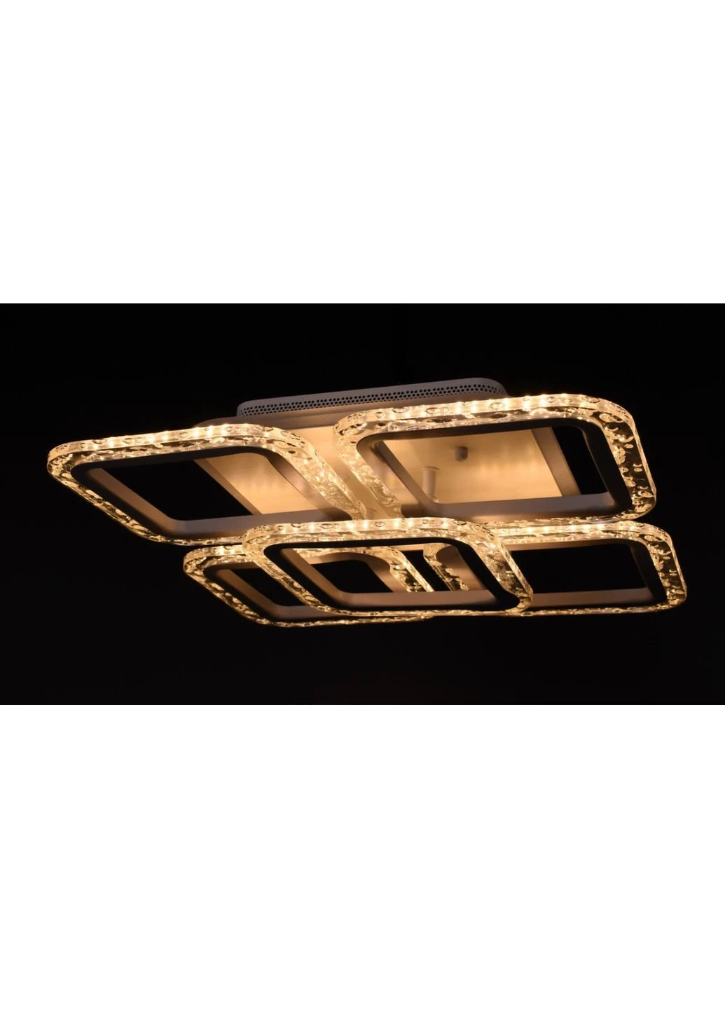 Люстра потолочная LED с пультом A2517/4+1S-RGB-wh Белый 10х38х38 см. Sunnysky (253527832)