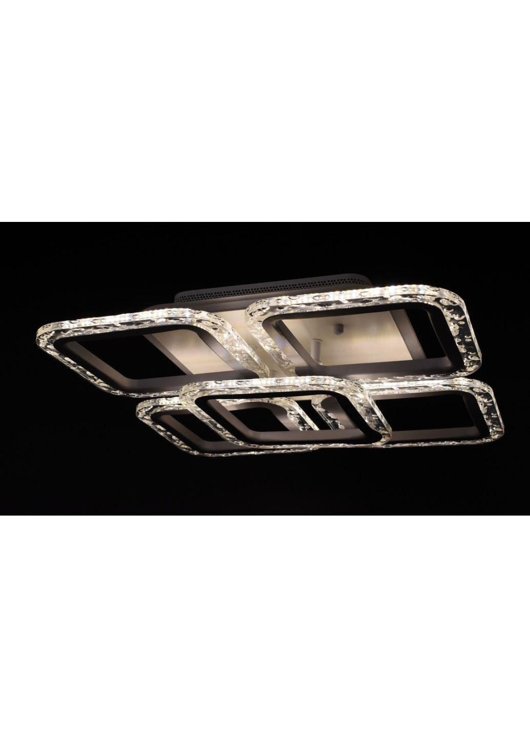 Люстра потолочная LED с пультом A2517/4+1S-RGB-wh Белый 10х38х38 см. Sunnysky (253527832)