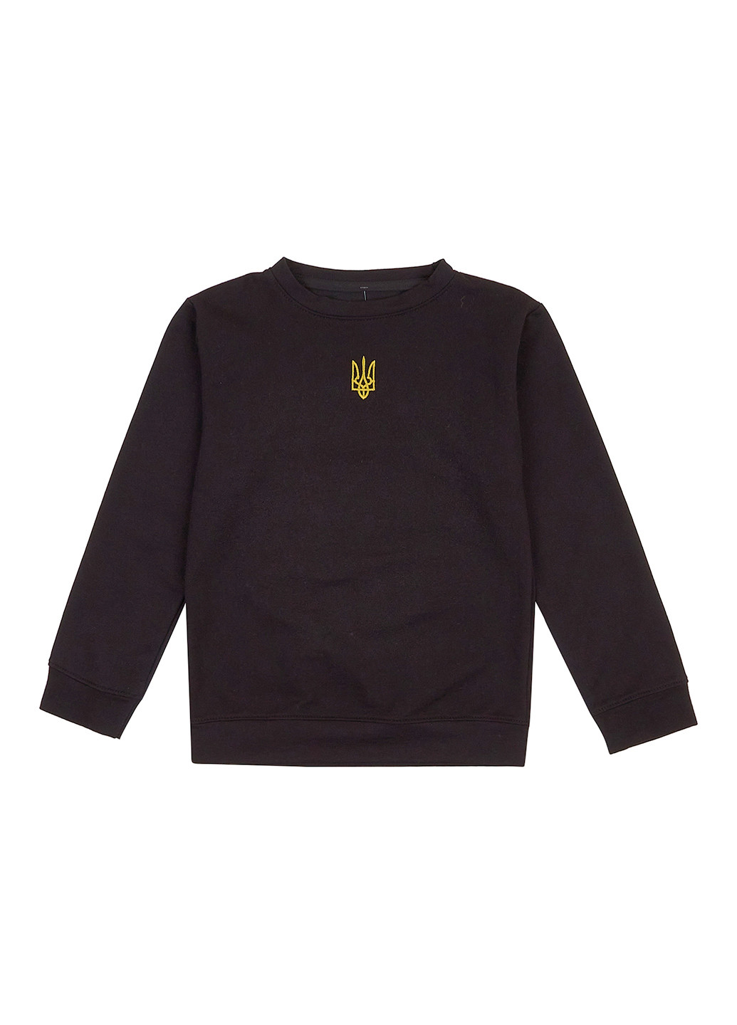 dexter's свитшот украинская символика черный кэжуал хлопок, футер