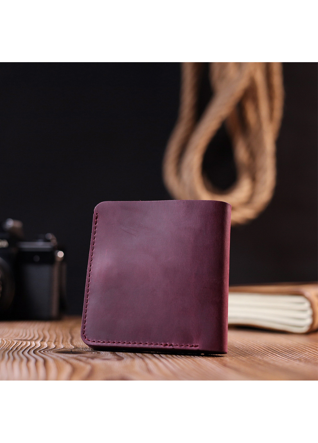 Жіночий шкіряний гаманець 9,3х9,5х1,3 см Shvigel (255710111)