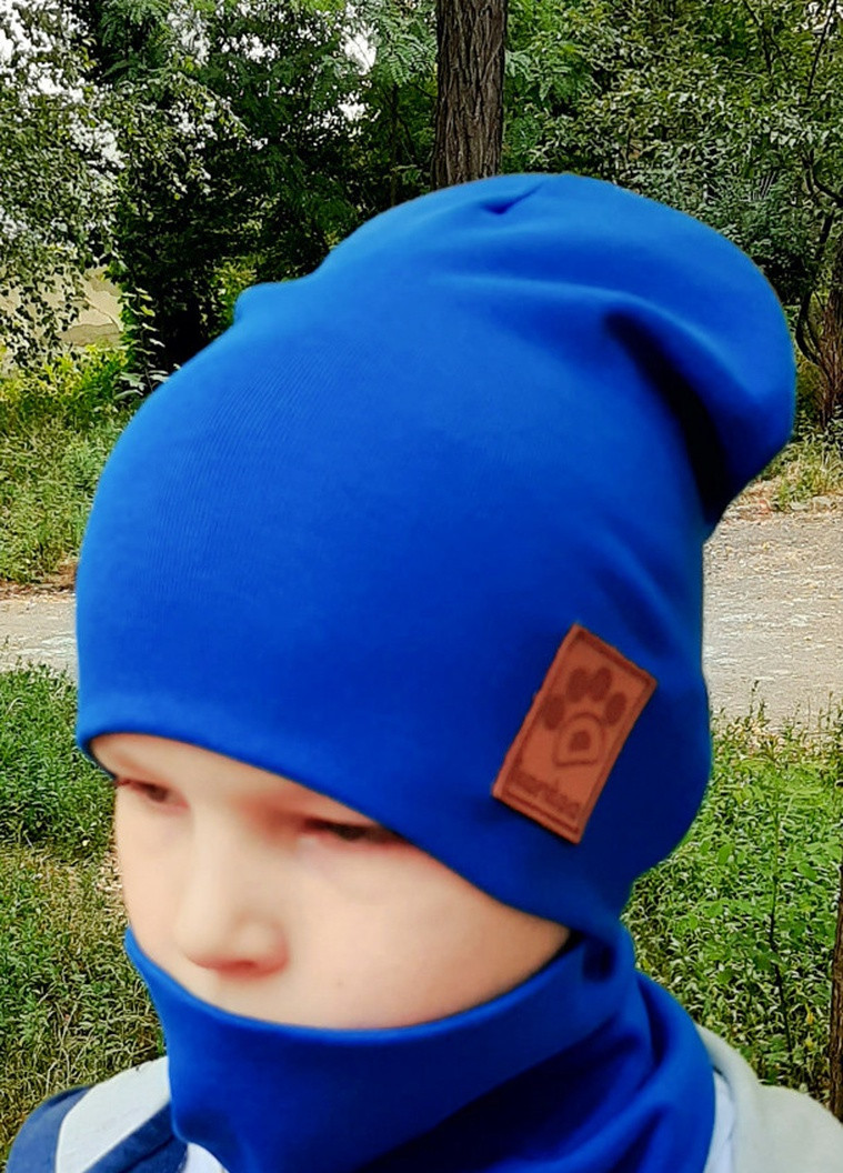 Дитяча шапка з хомутом КАНТА розмір 48-52, блакитний (OC-138) Канта (212242437)