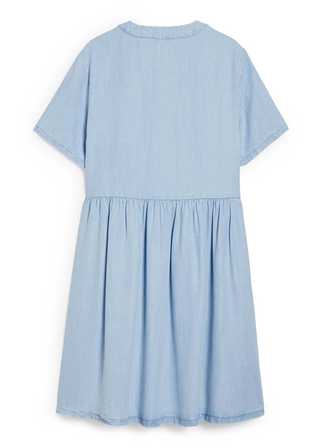 Блакитна кежуал сукня а-силует C&A однотонна