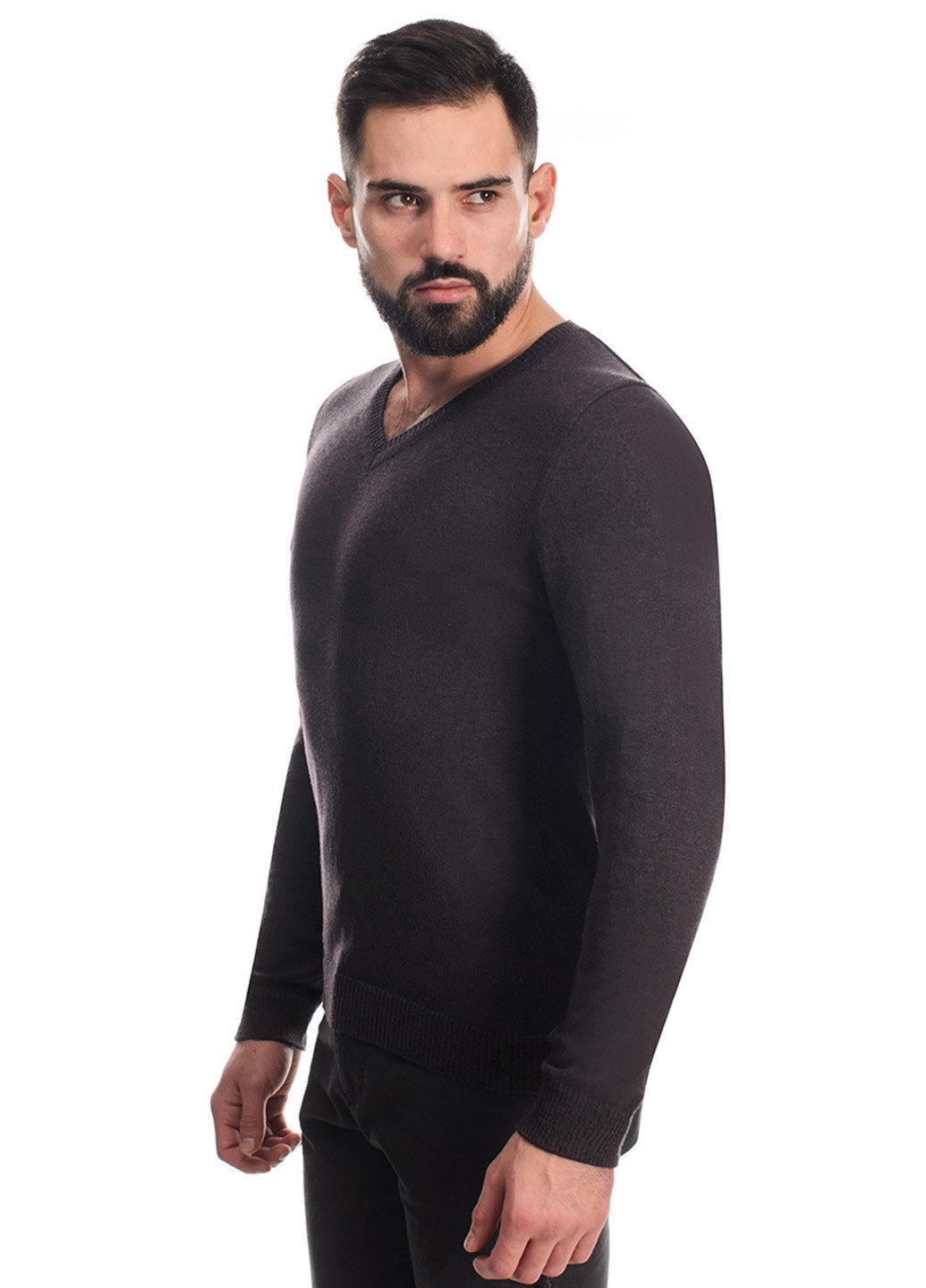 Коричневый демисезонный пуловер пуловер SVTR