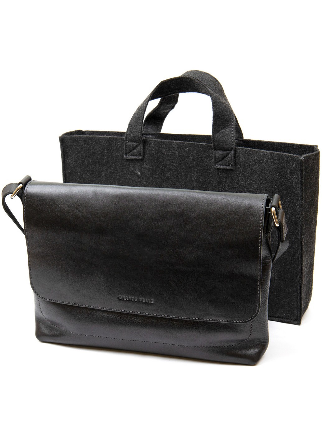 Шкіряна сумка Grande Pelle (252086688)