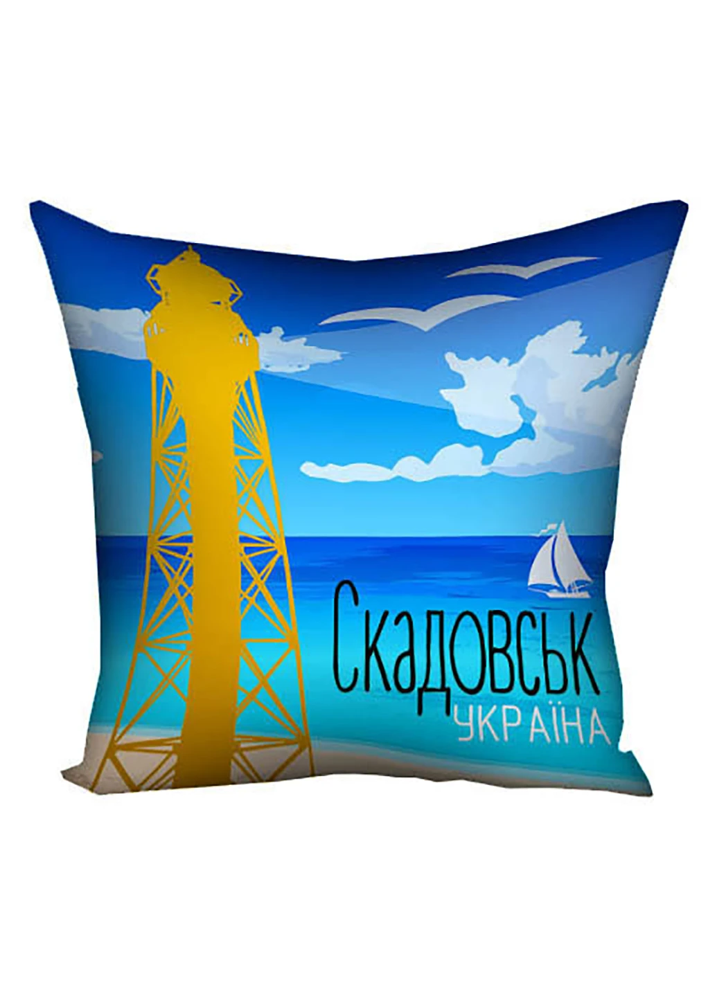 Подушка с принтом 40х40 см Presentville (251395849)