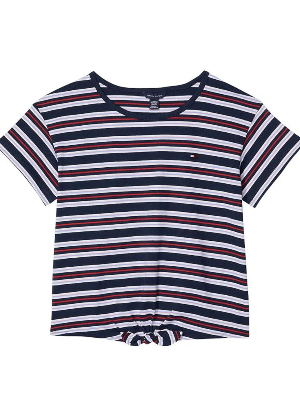 Комбинированная летняя футболка Tommy Hilfiger