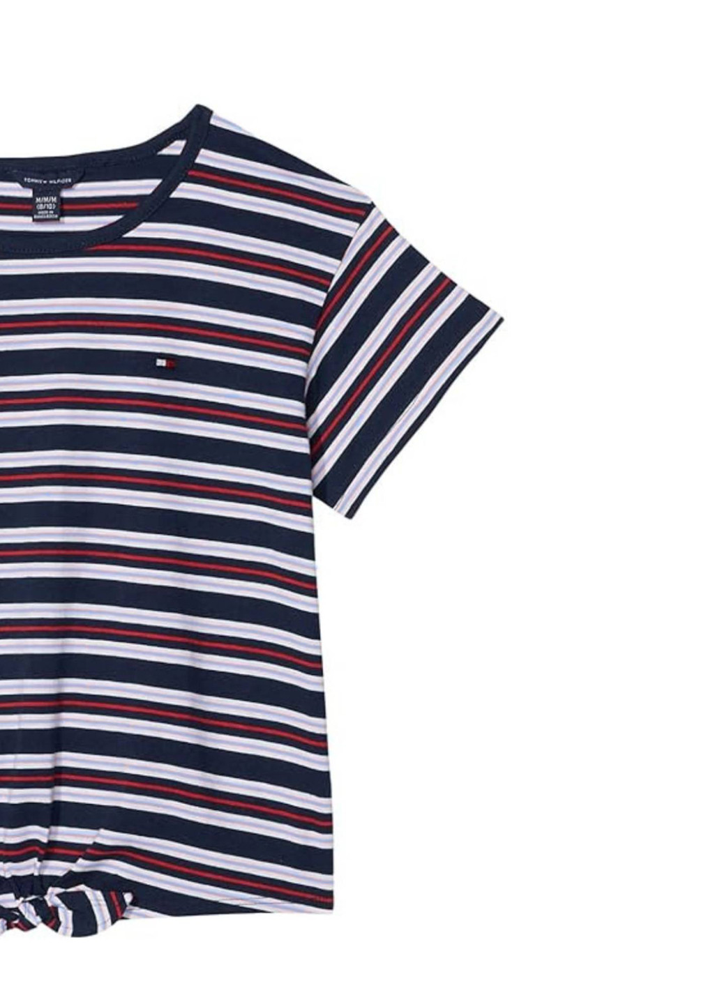 Комбинированная летняя футболка Tommy Hilfiger