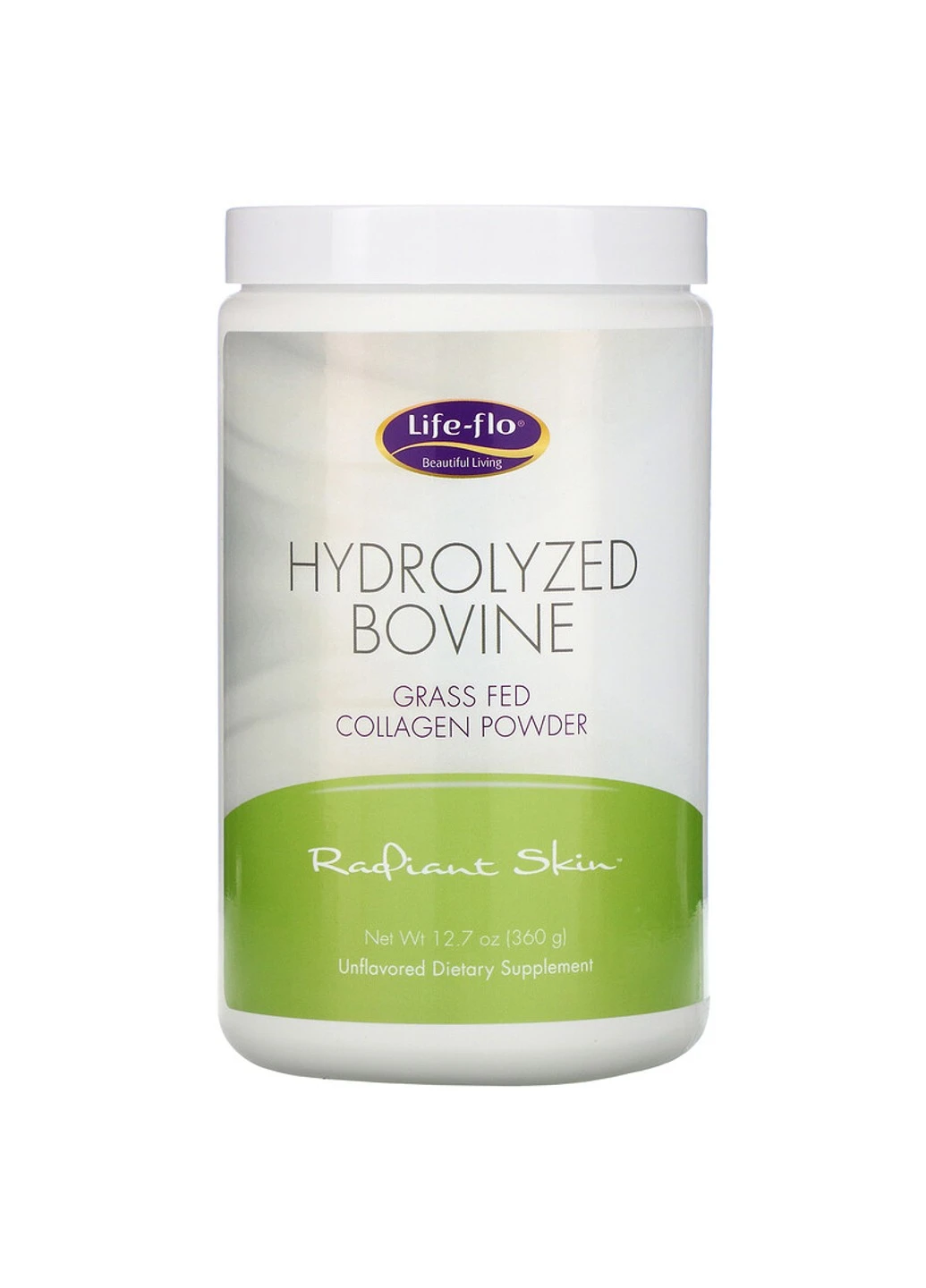 Коллаген Hydrolyzed Bovine Grass Fed Collagen Powder 360 грамм Life-flo (255408508)