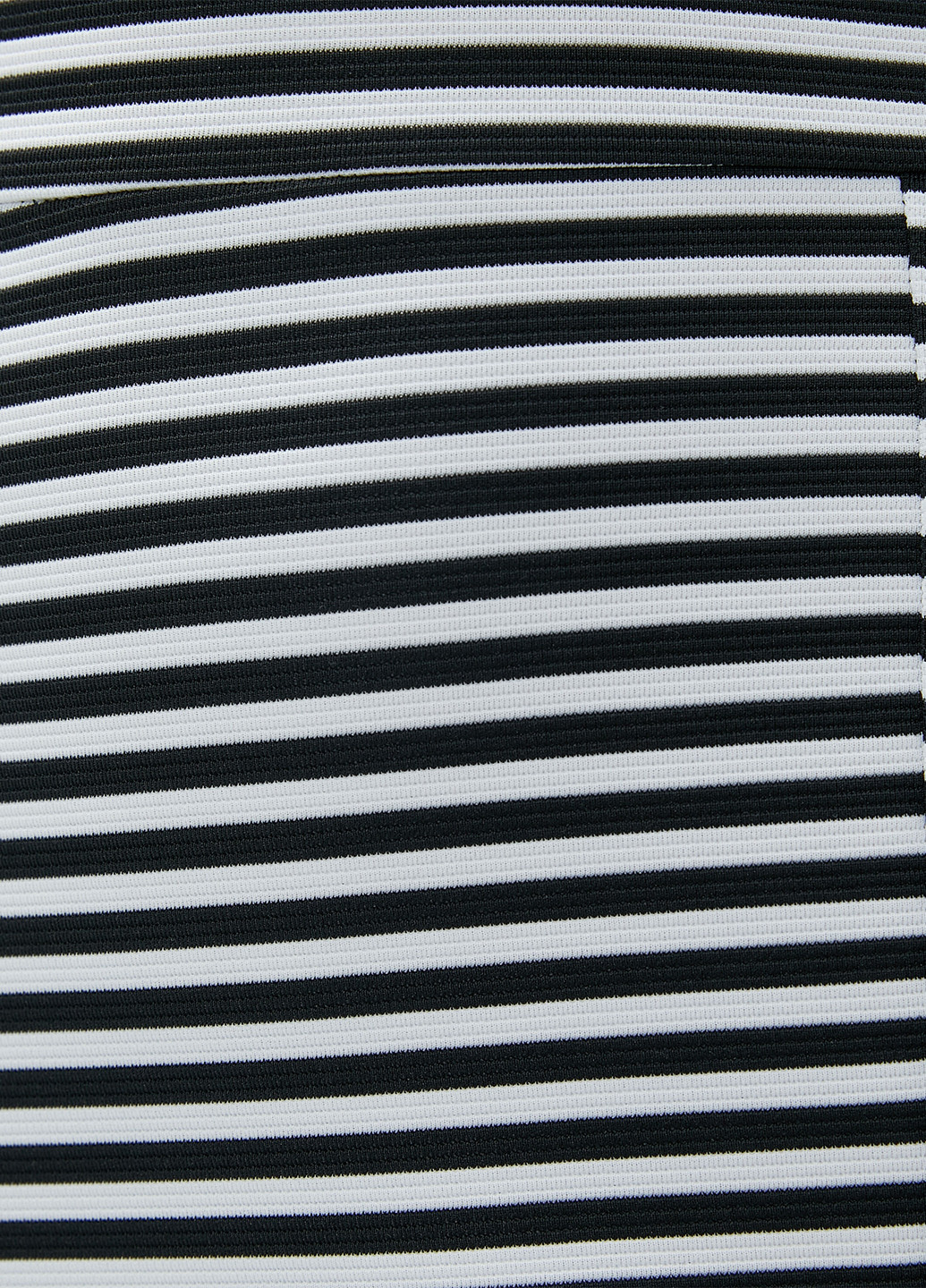 Черно-белое кэжуал платье KOTON в полоску