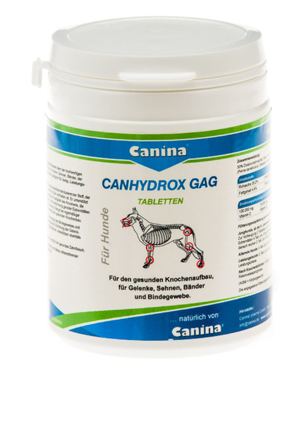 Препарат PETVITAL Candydrox GAG (Gag Forte), 120таб/200г Canina (10513413)