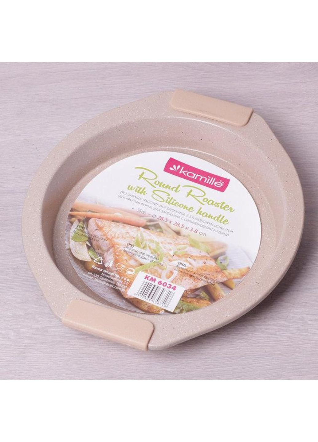 Форма для выпечки KM-6034 26.5х28.5 см Kamille (253624070)