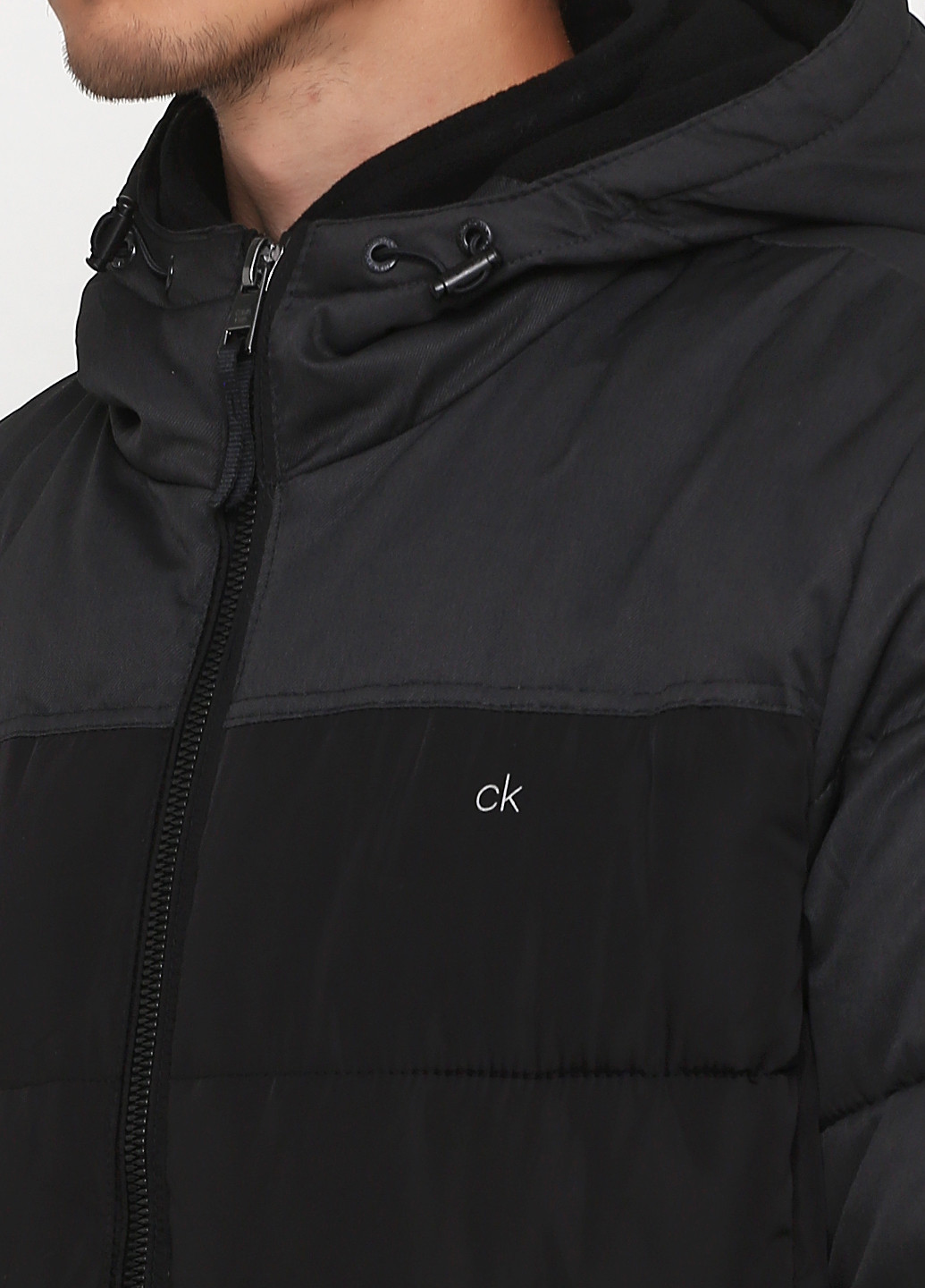 Черная зимняя куртка Calvin Klein