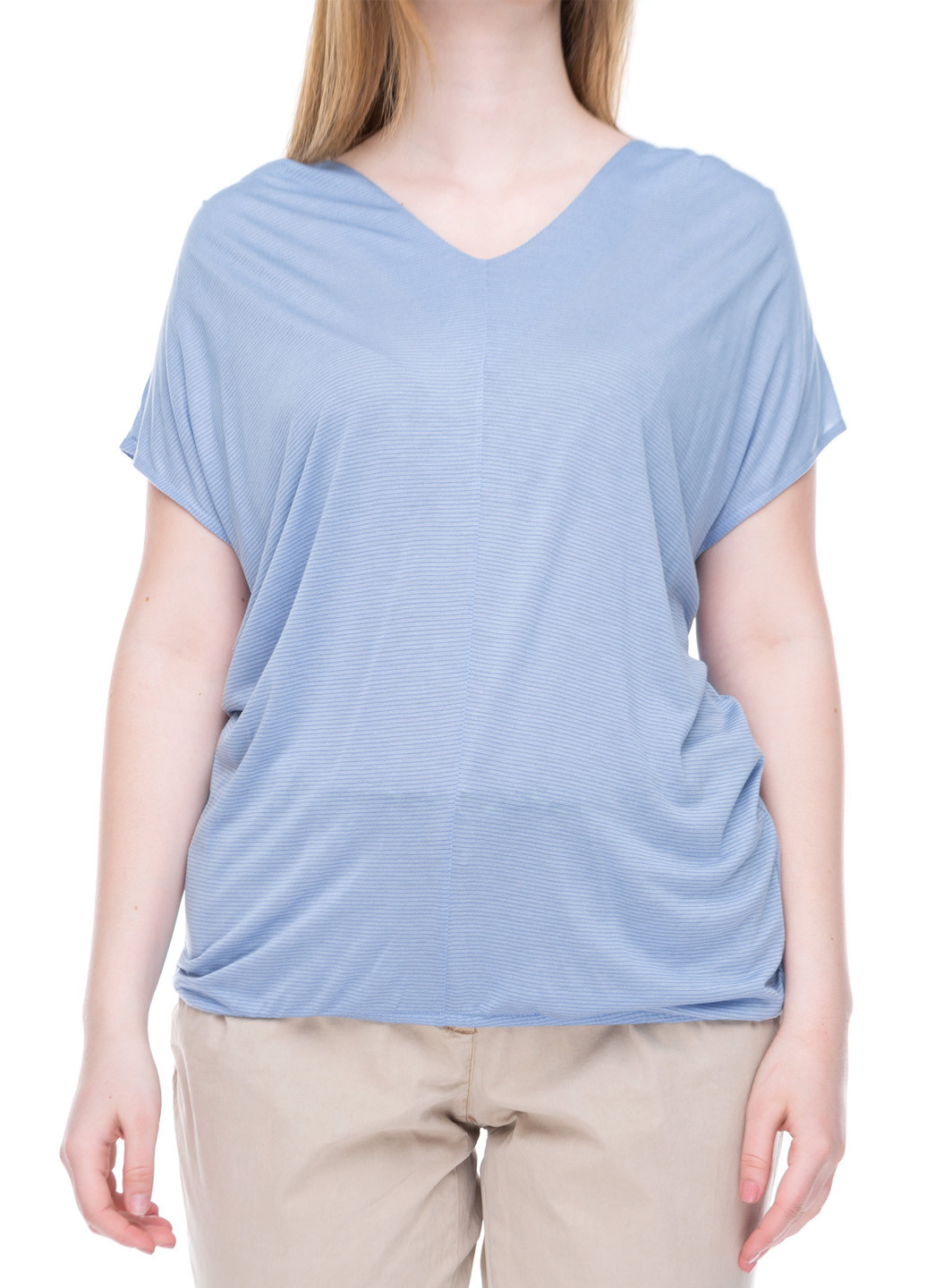 Голубая летняя блуза Triangle