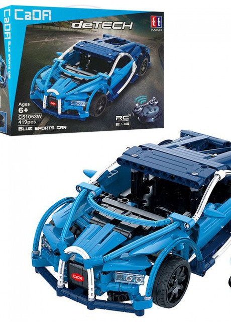 CaDA Tech C51053W Bugatti Chiron на радіовиправлення 419 дет More (253840386)