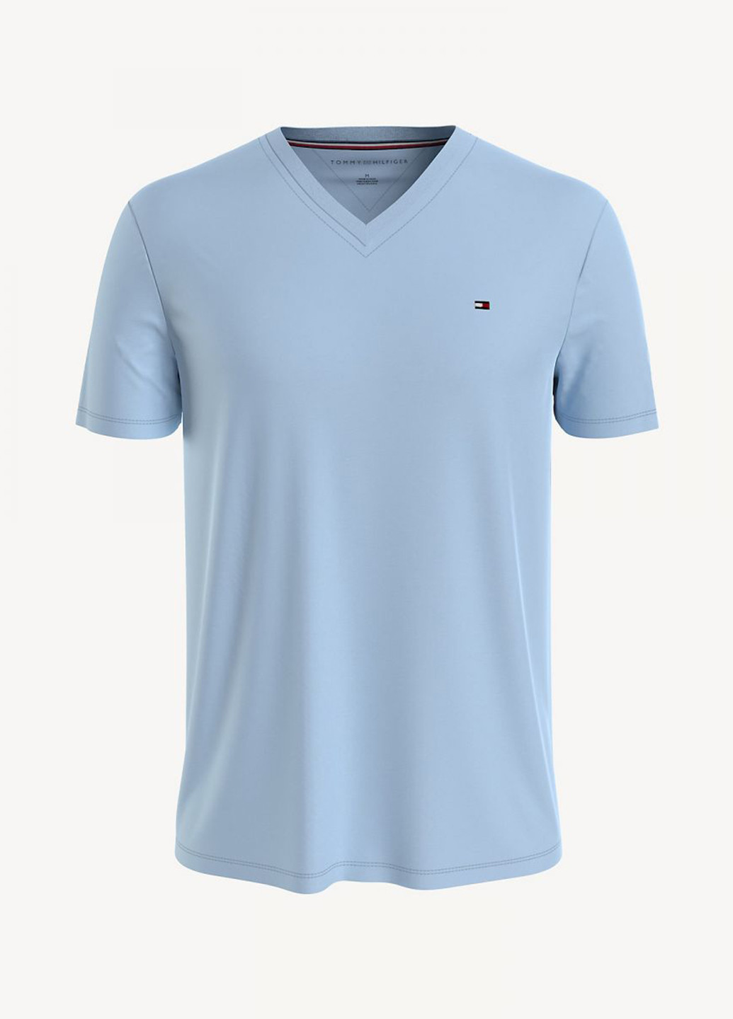 Блакитна літня футболка Tommy Hilfiger