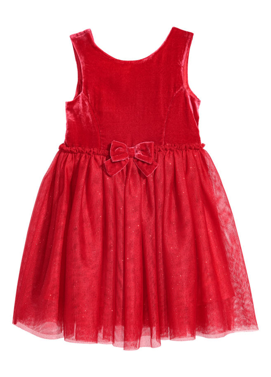 Красное праздничный платье H&M