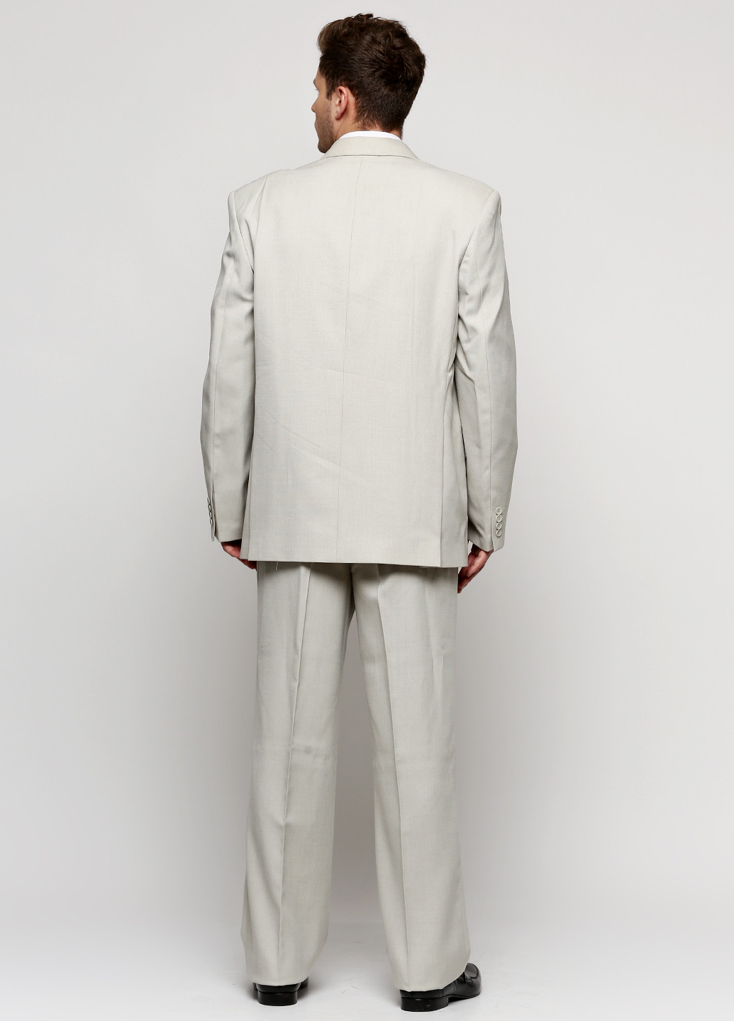 Світло-сірий демісезонний костюм (пиджак, брюки) брючний Galant