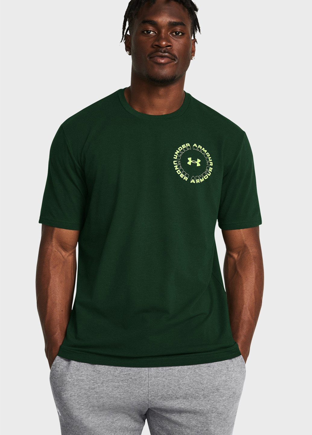 Зеленая футболка Under Armour
