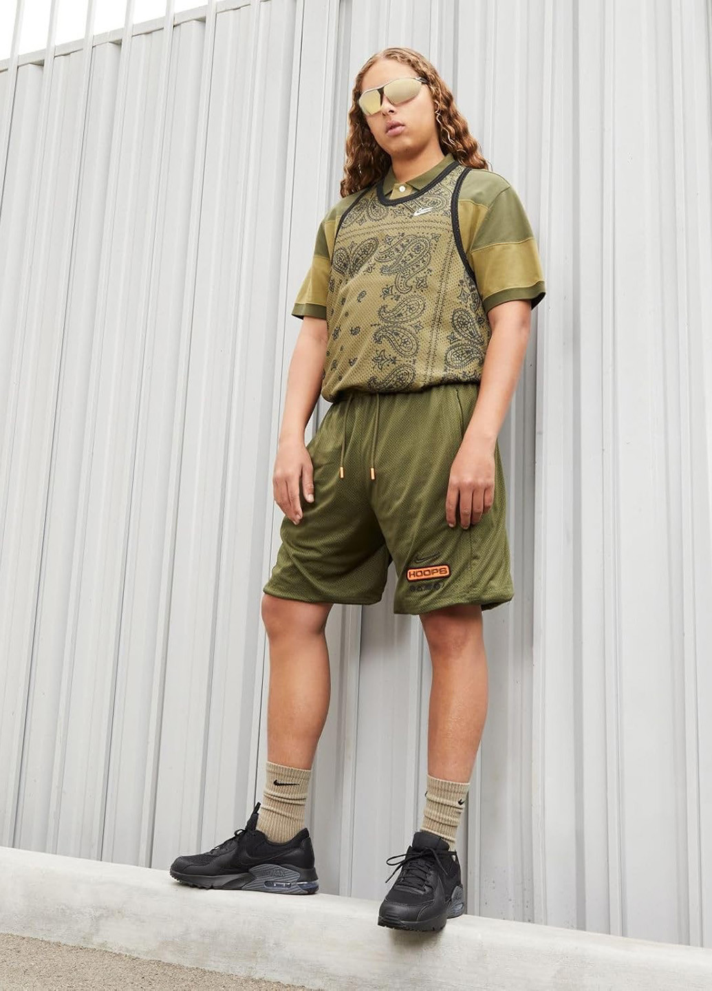 Чорні Осінні кросівки Nike Air Max Excee Running.