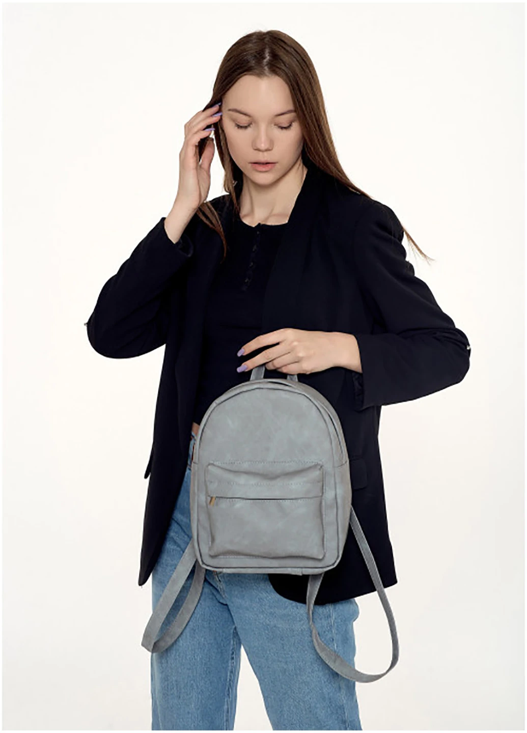 Жіночий рюкзак 29х22х10 см Sambag (226576666)