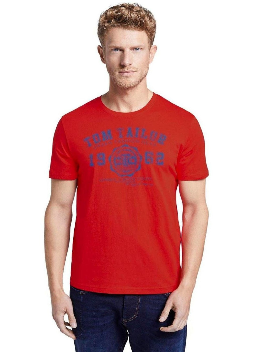 Червона футболка Tom Tailor