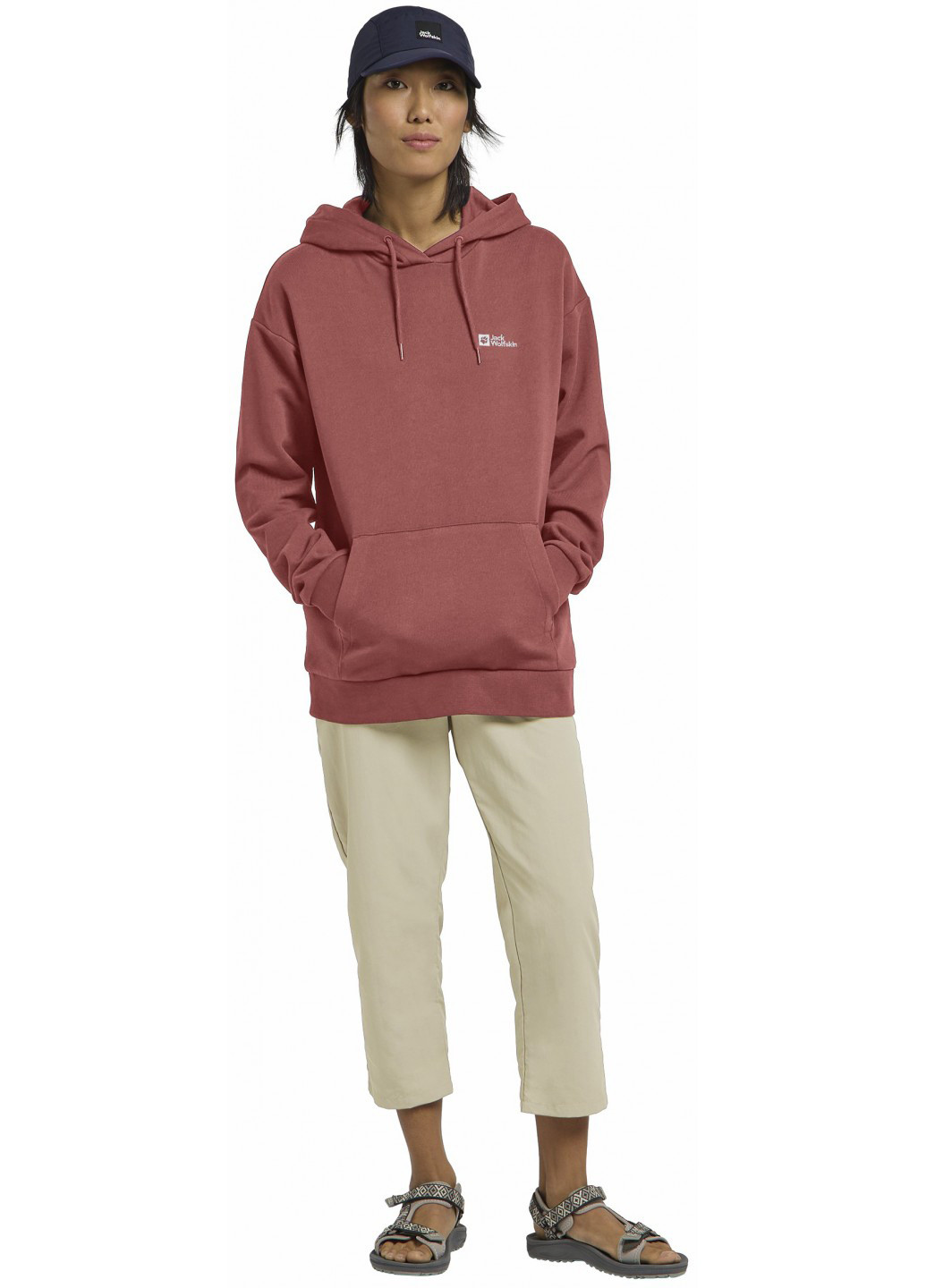 Худі Jack Wolfskin ESSENTIAL HOODIE W (328829634)