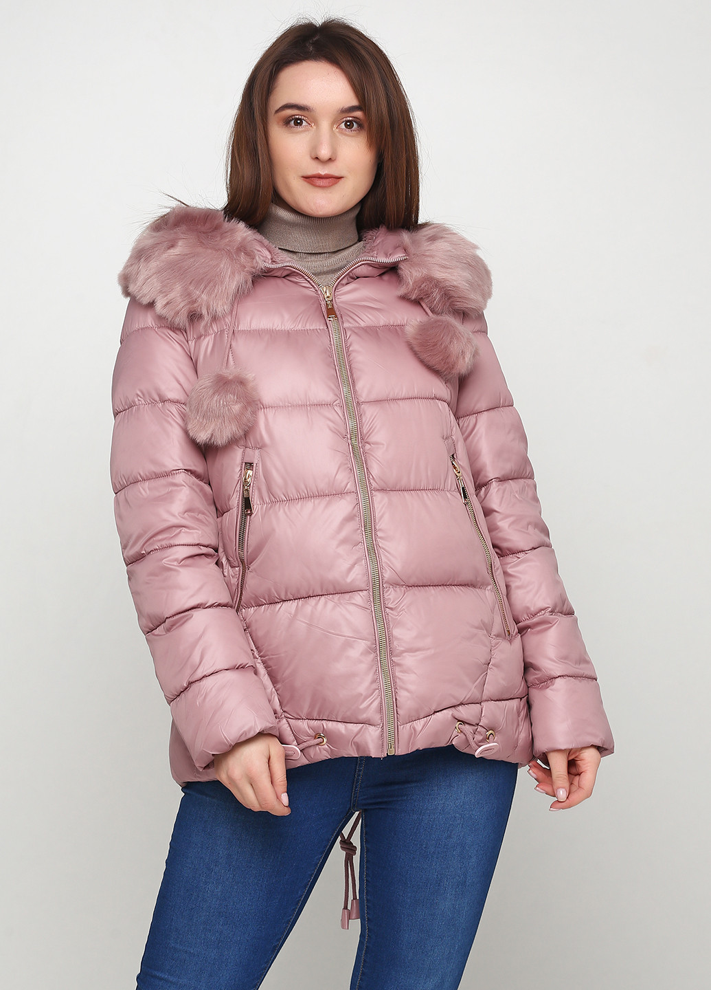 Рожева зимня куртка Honey Winter
