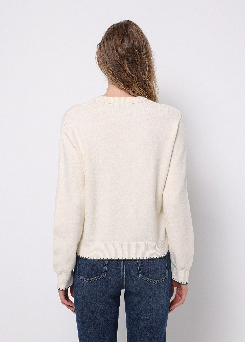 Молочний зимовий джемпер джемпер Colin's