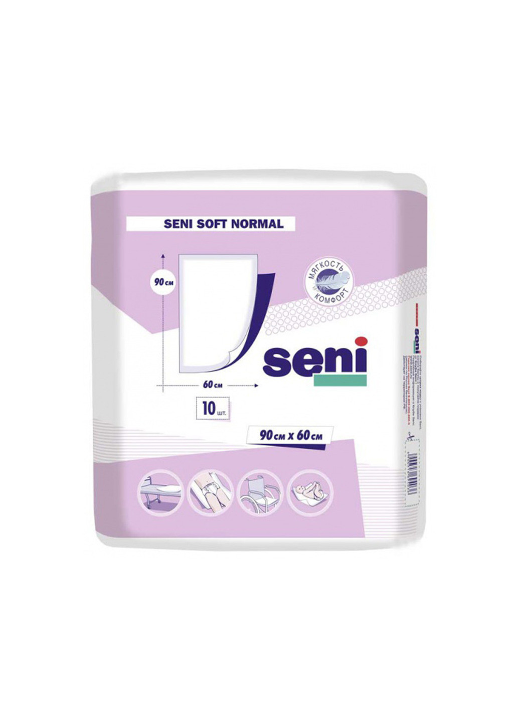 Гигиенические пеленки Soft Normal 60 x 90 cм 30 шт. Seni (221115066)