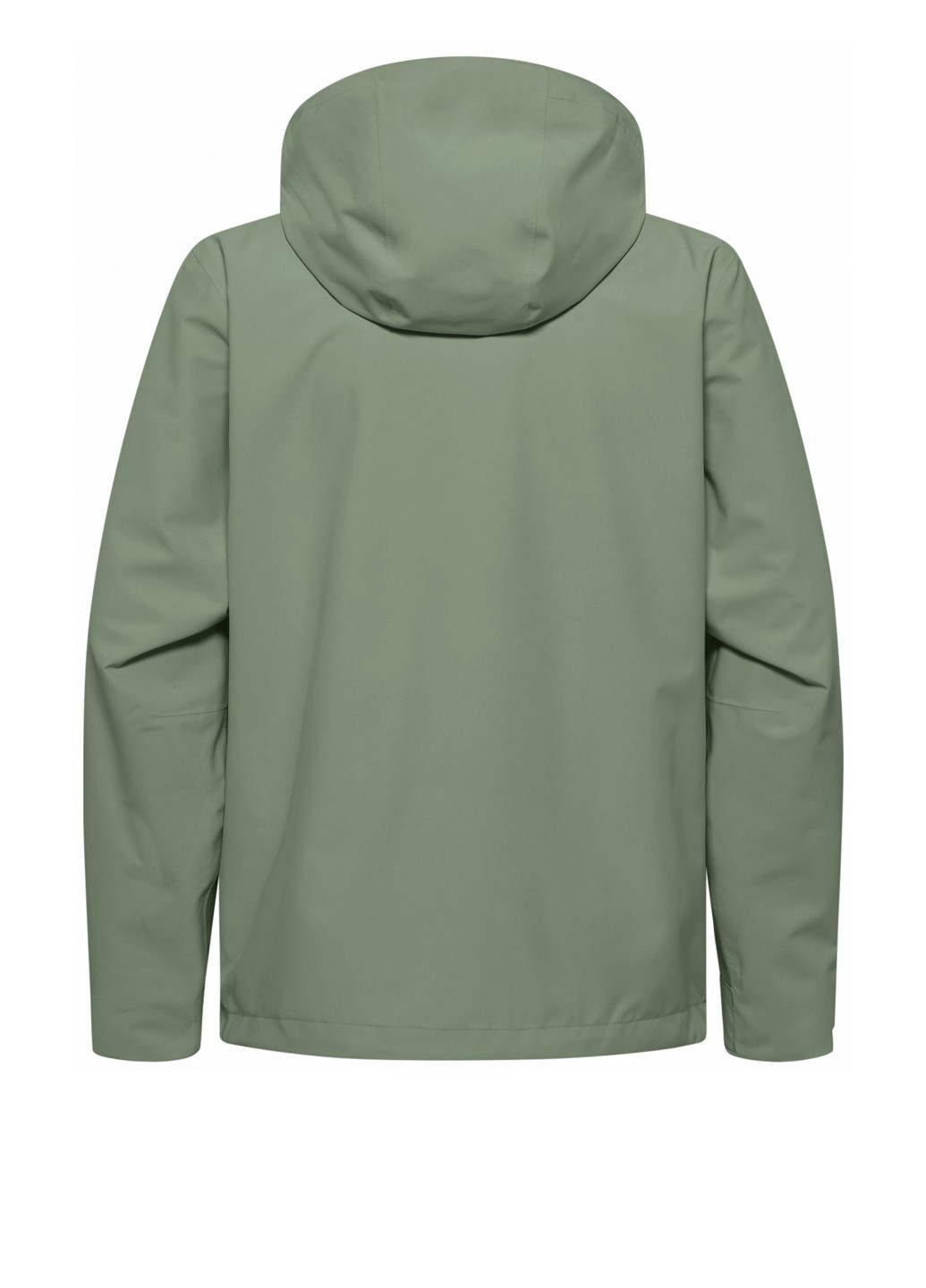 Серо-зеленая демисезонная ветровка Jack Wolfskin TRAILTIME 2L JKT M