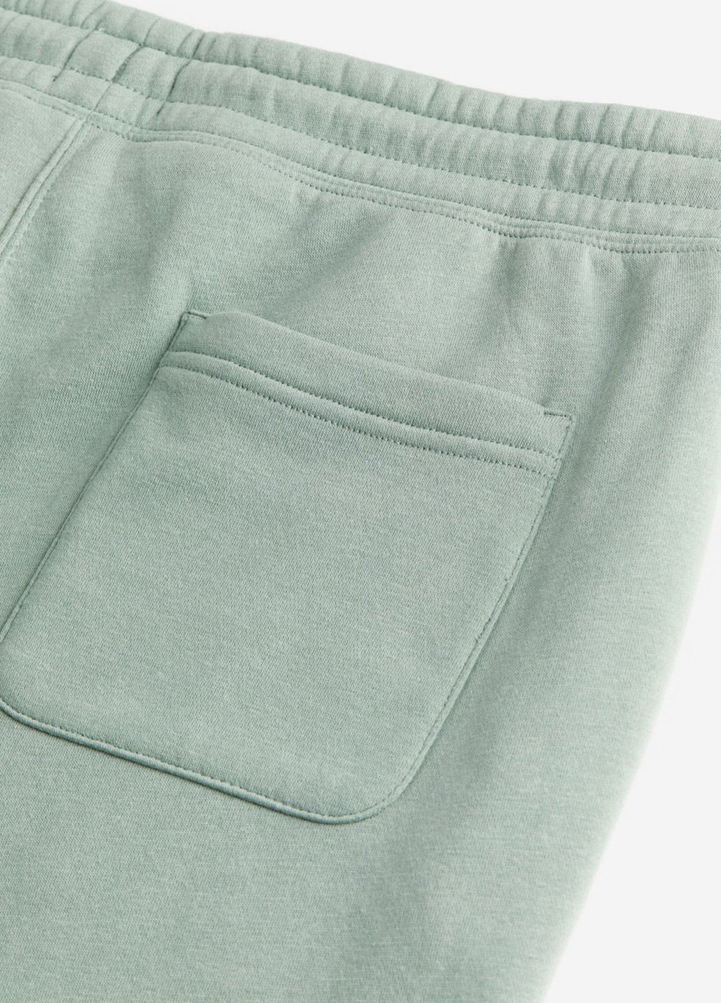 Серо-зеленые спортивные, кэжуал демисезонные джоггеры брюки H&M