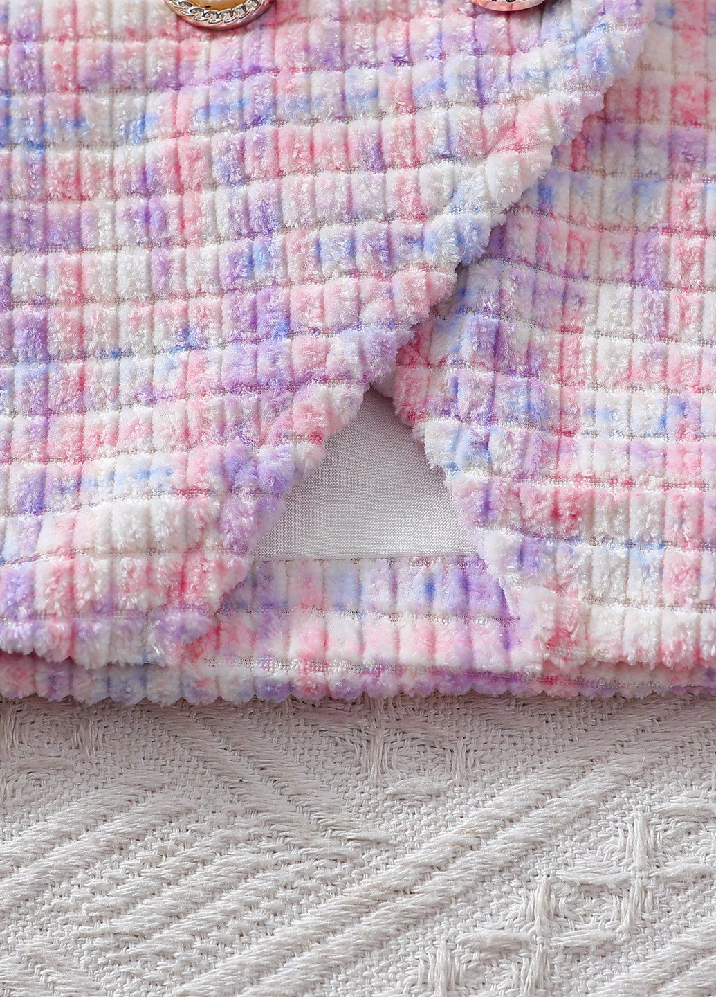 Розовый демисезонный костюм (жакет, юбка) юбочный SHEIN