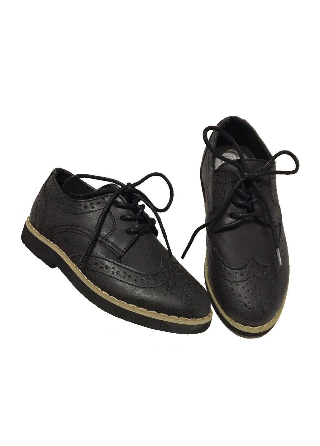 Черные туфли со шнурками Cool Club