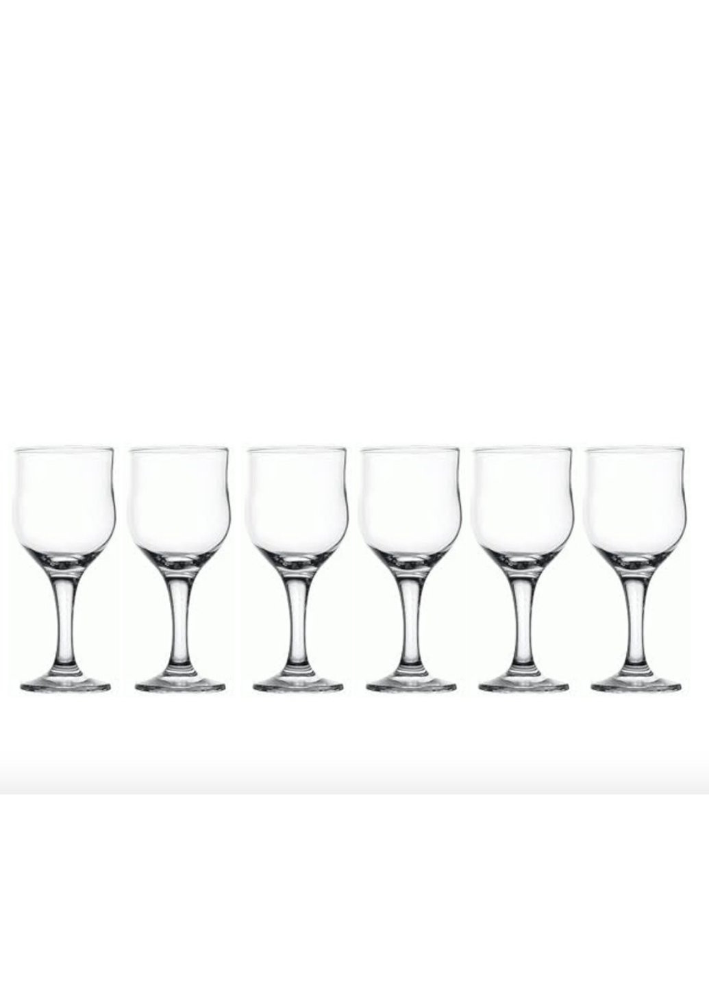 Набор бокалов для вина Tulipe PS-44163-6 240 мл 6 шт Pasabahce (254861784)