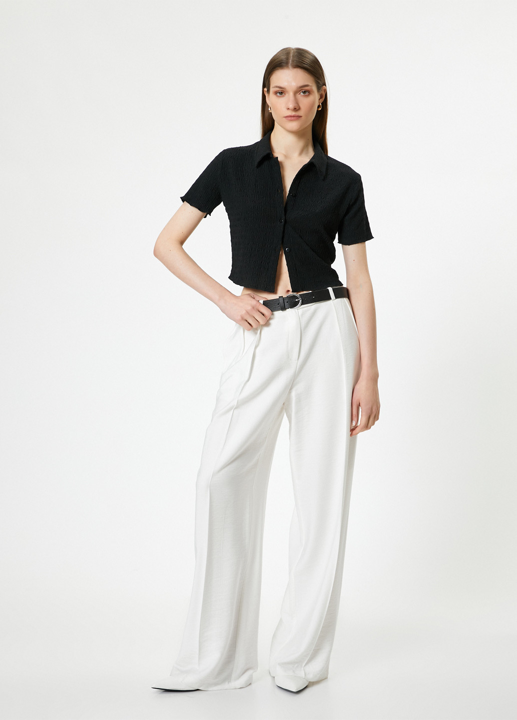 Чорна блуза KOTON