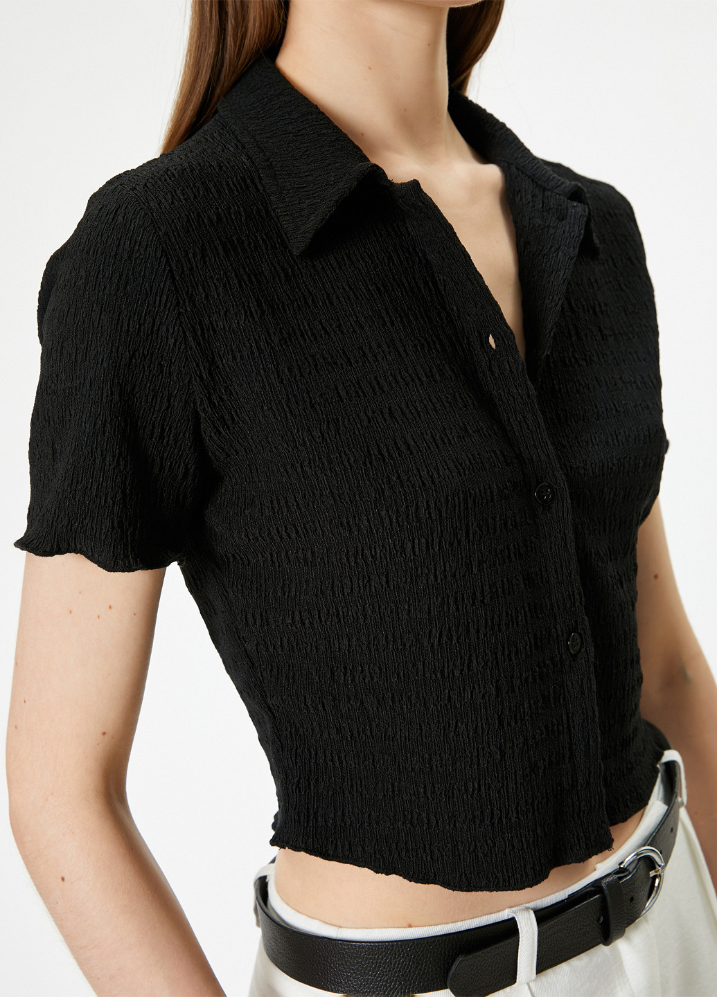 Чорна блуза KOTON