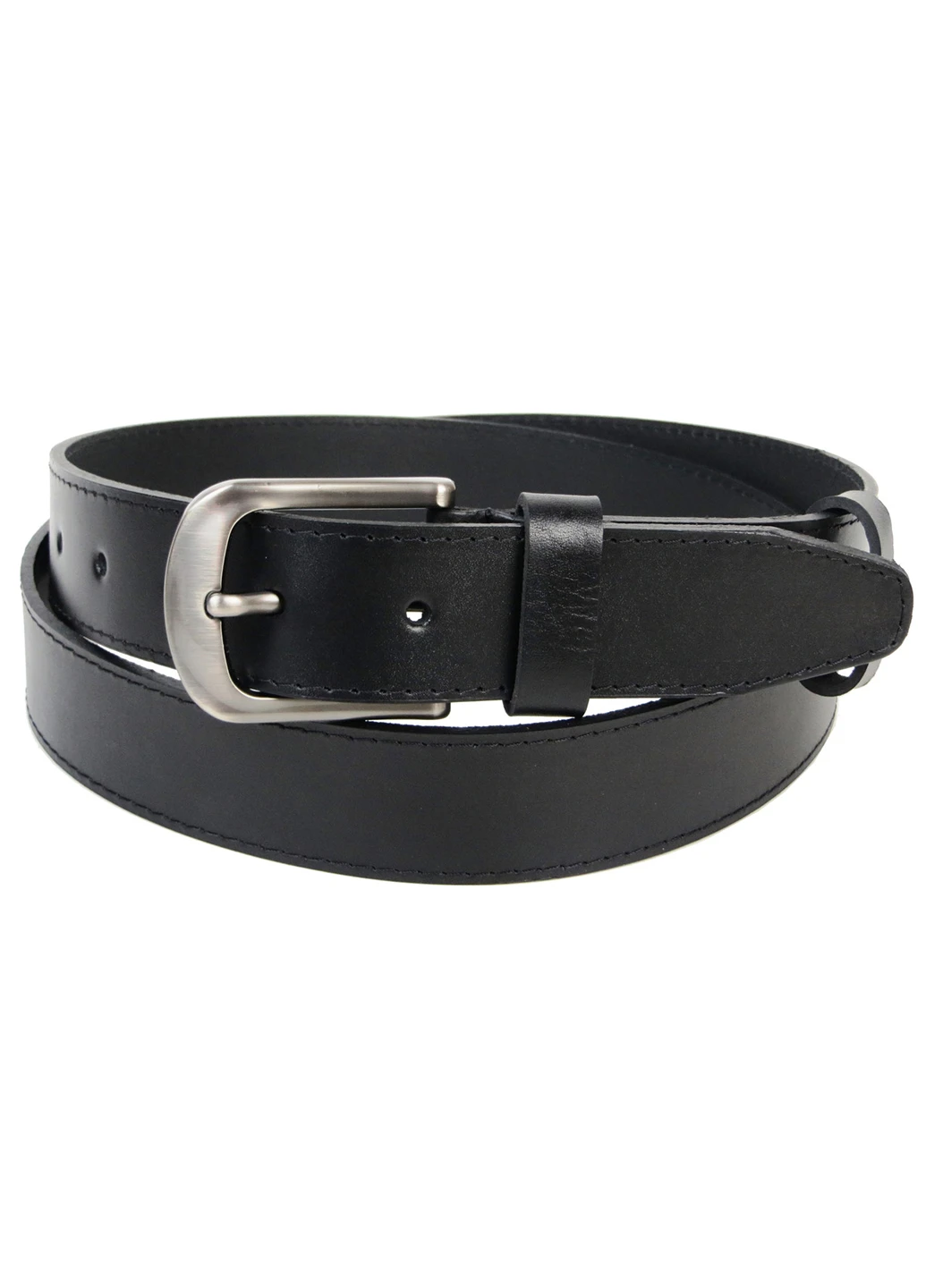 Мужской кожаный ремень 130-150х3,8 см Skipper (254595234)