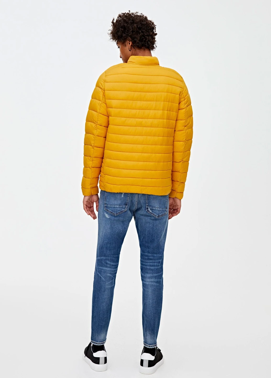 Жовта куртка демісезон,жовтий, Pull & Bear