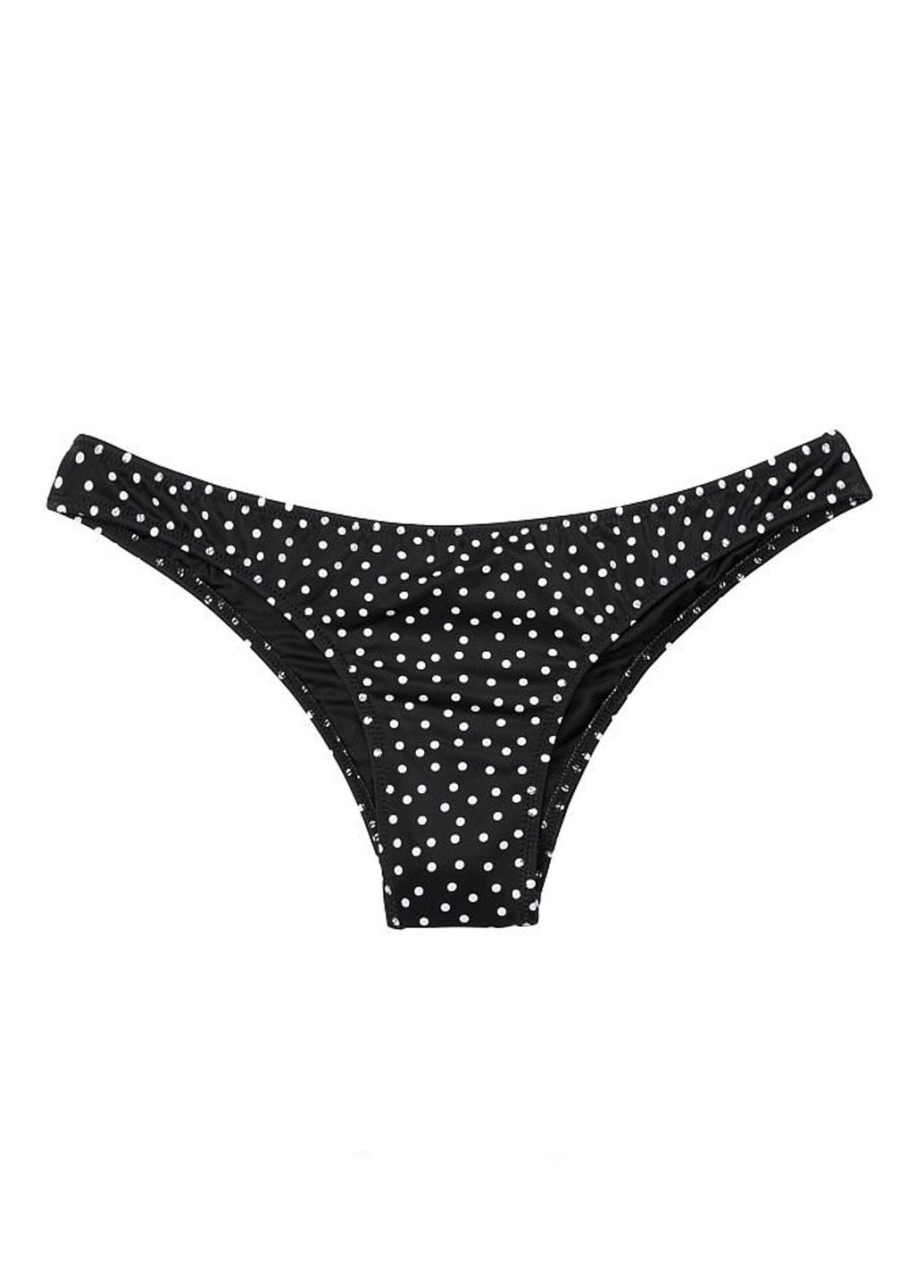 Черно-белый летний купальник (лиф, трусы) бикини, раздельный Victoria's Secret