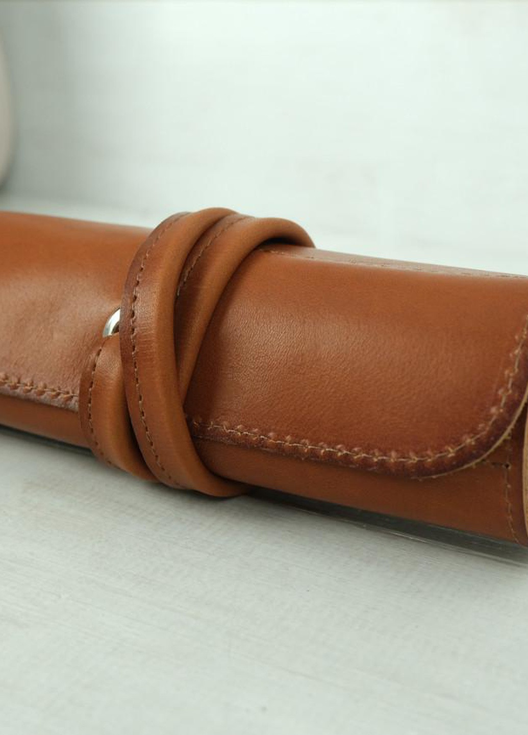 Кожаный пенал "Скрутка на 8 кармана" Berty (253862601)